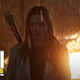 Allison returns with bow and arrow